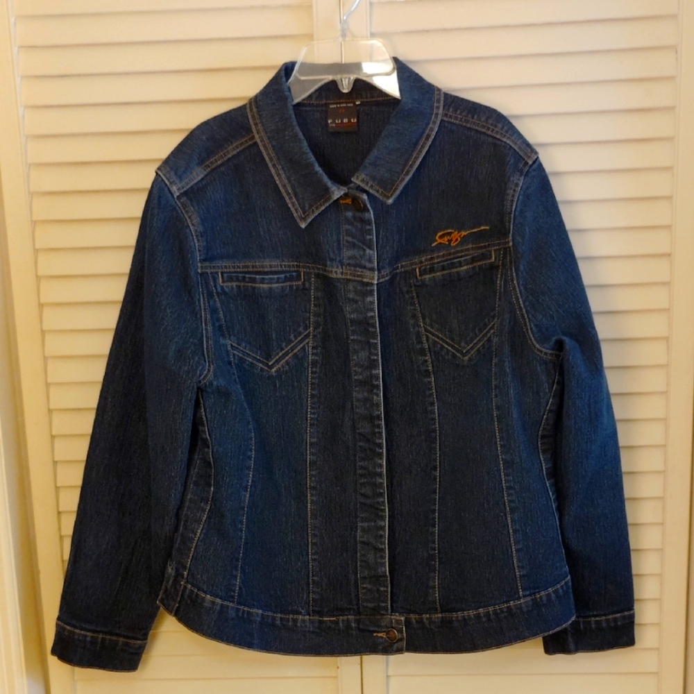 Sean John Blue Jean Jacket Classic Style